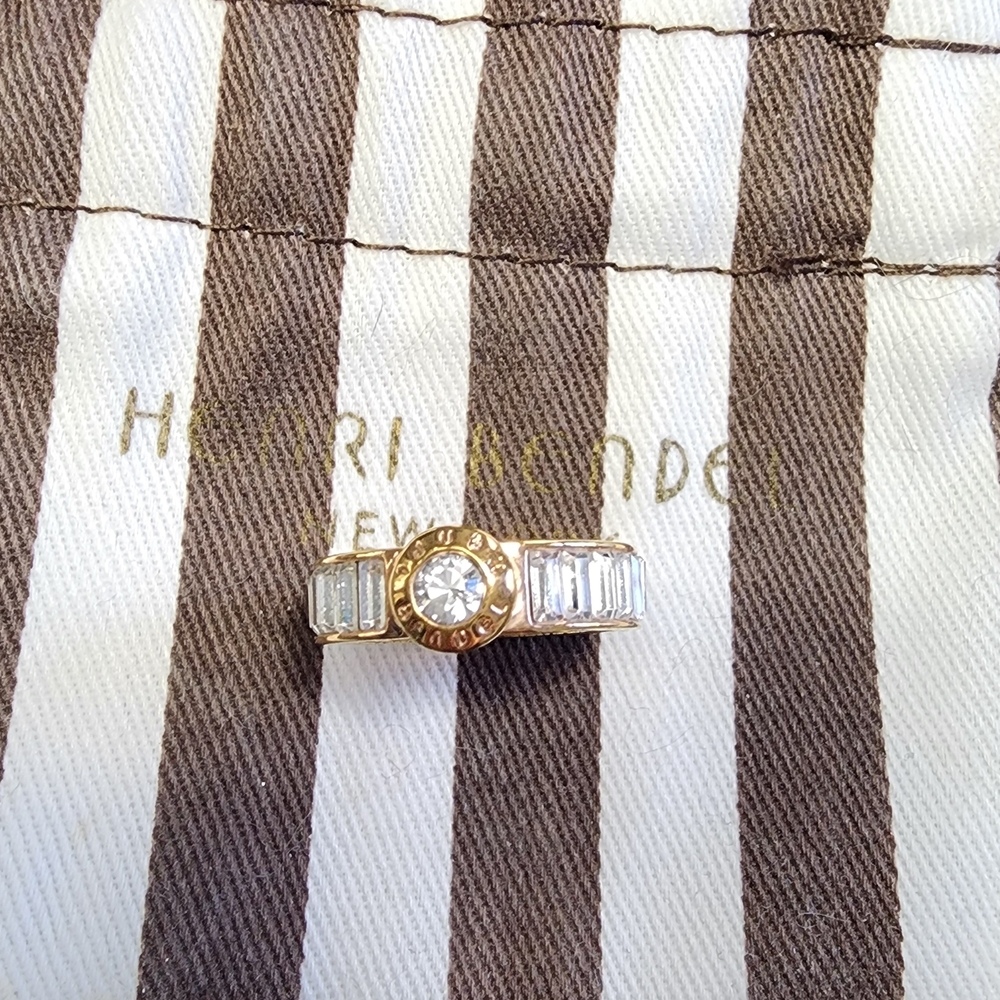 Henri Bendel Gold and Silver Ring - Picture 2 of 4